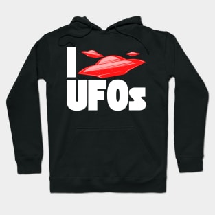 I Love UFOs Hoodie